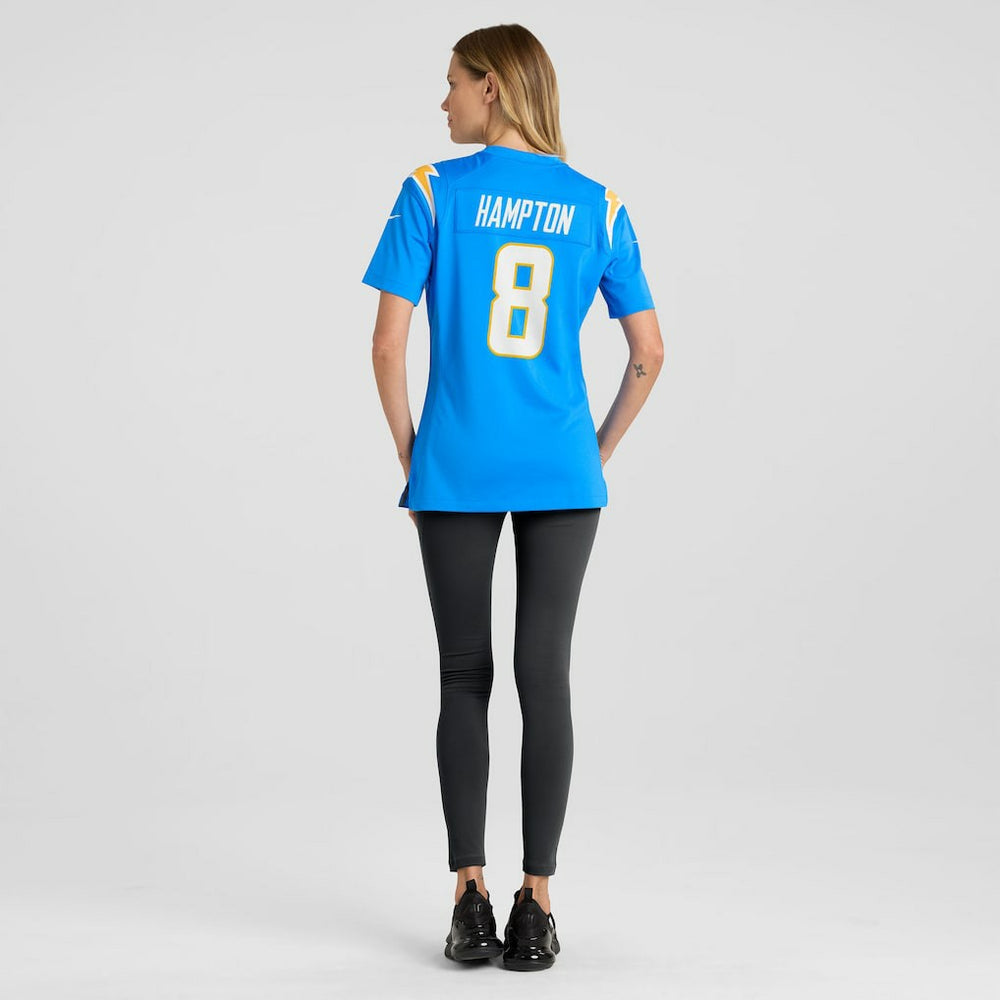 Omarion Hampton Los Angeles Chargers Women's Team Game Jersey - Powder Blue | Nike online