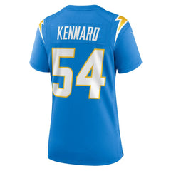 Kyle Kennard Los Angeles Chargers Women's Team Game Jersey - Powder Blue | Nike for sale