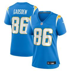 Oronde Gadsden Los Angeles Chargers Women's Team Game Jersey - Powder Blue | Nike on sale