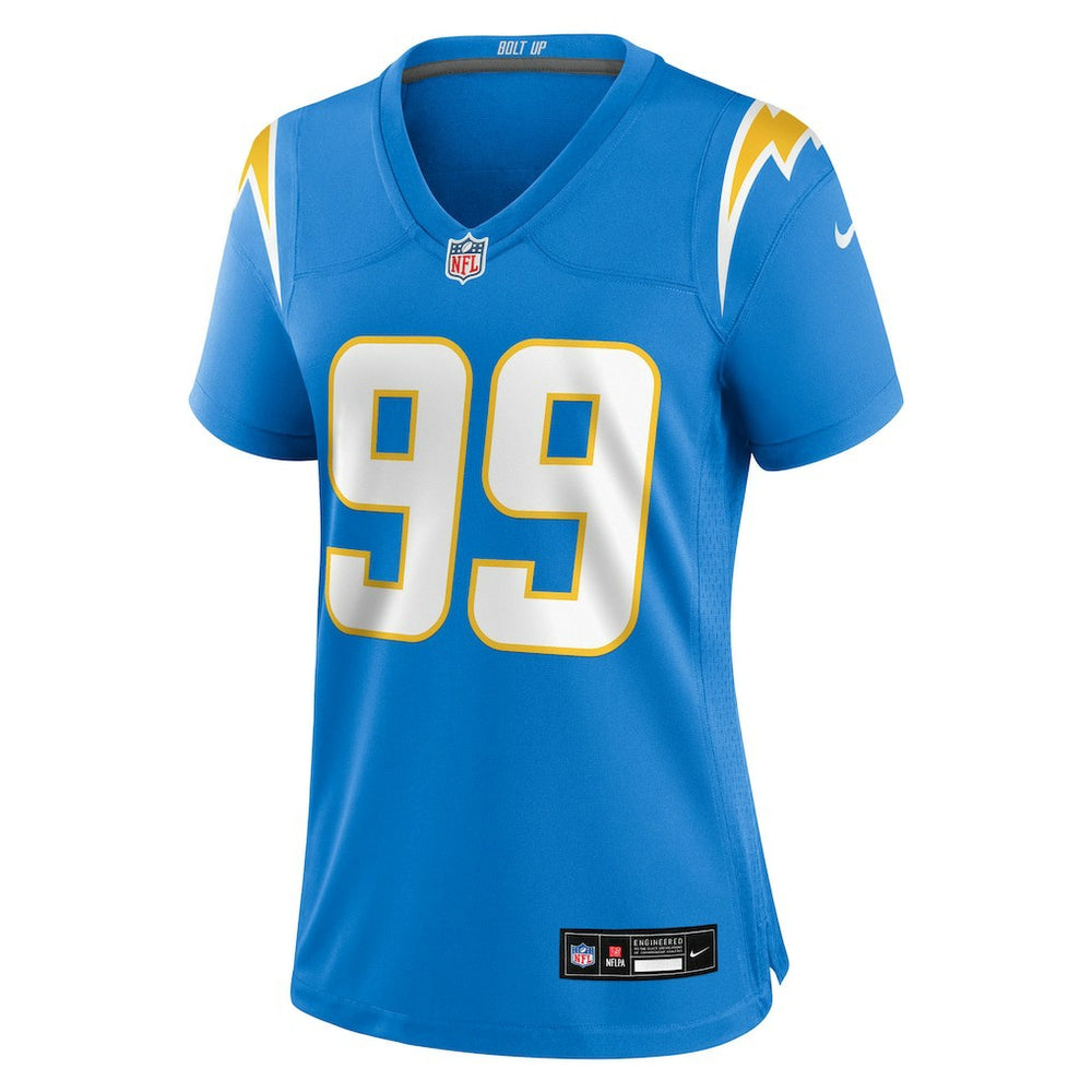 Jamaree Caldwell Los Angeles Chargers Women's Team Game Jersey - Powder Blue | Nike outlet