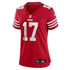 Jordan Watkins San Francisco 49ers Women's Team Game Jersey - Scarlet | Nike for sale