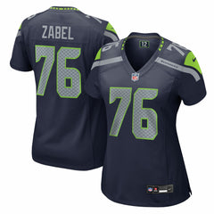 Grey Zabel Seattle Seahawks Women's Team Game Jersey - College Navy | Nike discount