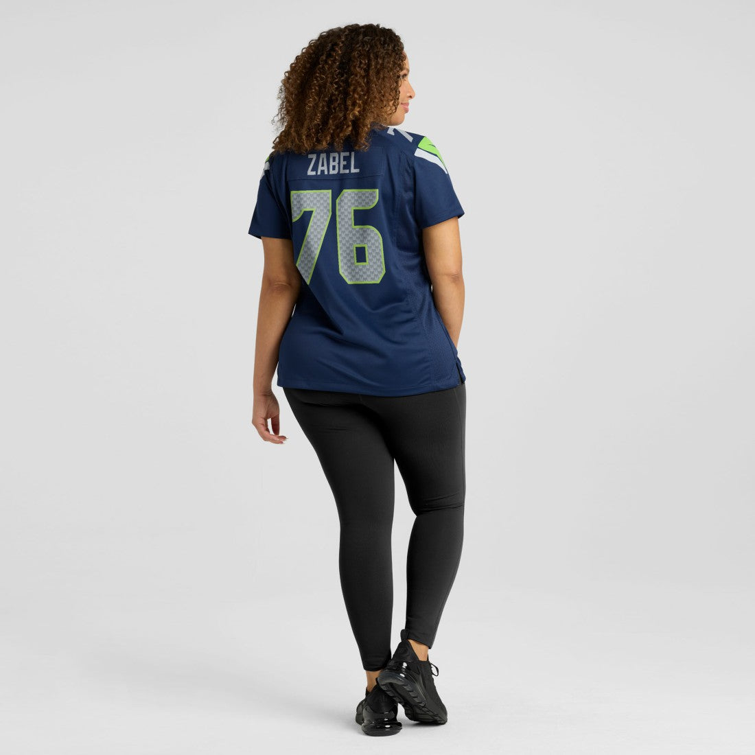 Grey Zabel Seattle Seahawks Women's Team Game Jersey - College Navy | Nike discount