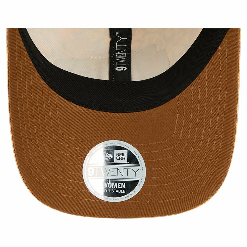 Kansas City Chiefs New Era Women's Floral 9TWENTY Adjustable Hat - Tan online
