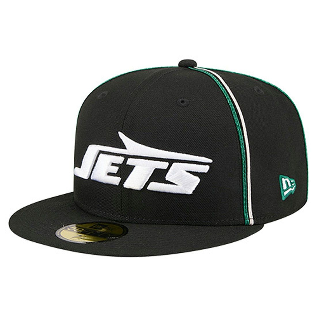 New York Jets New Era Soutache 59FIFTY Fitted Hat - Black online