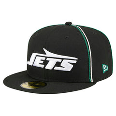 New York Jets New Era Soutache 59FIFTY Fitted Hat - Black online