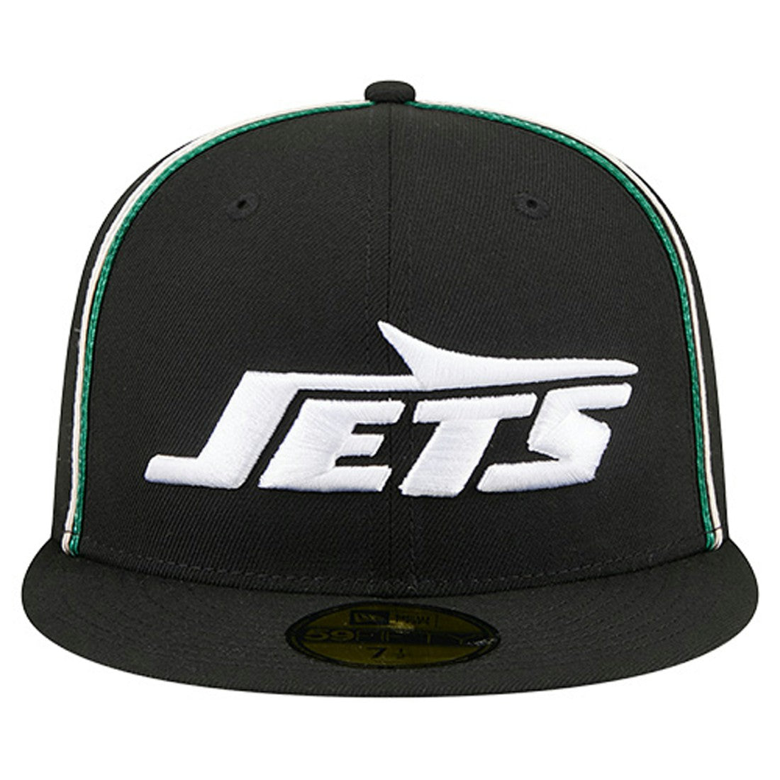 New York Jets New Era Soutache 59FIFTY Fitted Hat - Black online