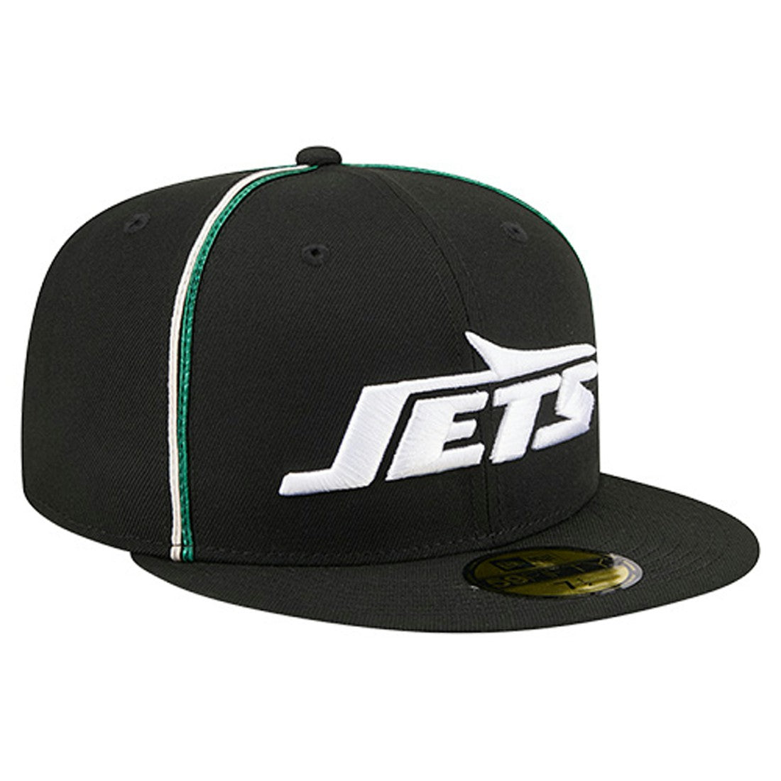 New York Jets New Era Soutache 59FIFTY Fitted Hat - Black online