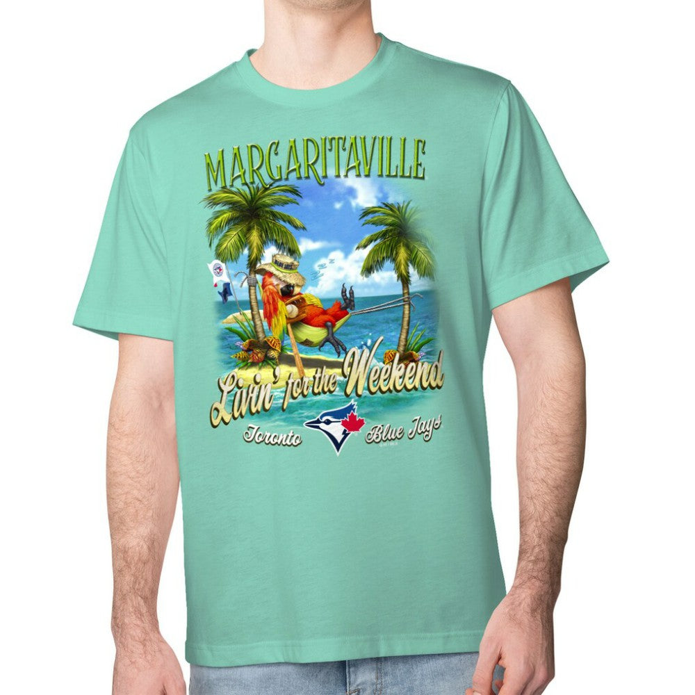 Toronto Blue Jays Margaritaville Livin' for the Weekend T-Shirt - Mint
