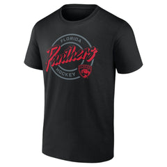 Florida Panthers Colorblock Puck T-Shirt Black