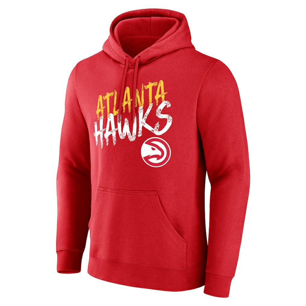 Atlanta Hawks Hustle Custom Pullover Hoodie - Red outlet