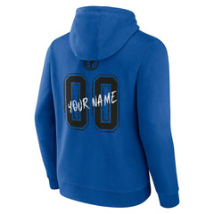 Dallas Mavericks Hustle Custom Pullover Hoodie sale - Blue discount
