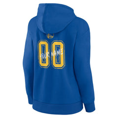 Golden State Warriors Women's Hustle Custom Pullover Hoodie sale - Royal outlet