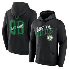 Boston Celtics Hustle Custom Pullover Hoodie - Black outlet