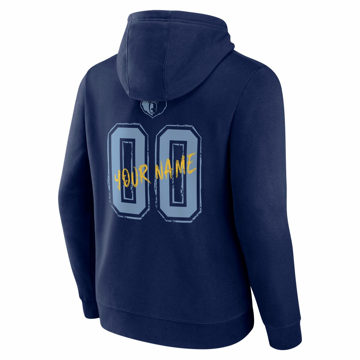 Memphis Grizzlies Hustle Custom Pullover Hoodie - Navy on sale