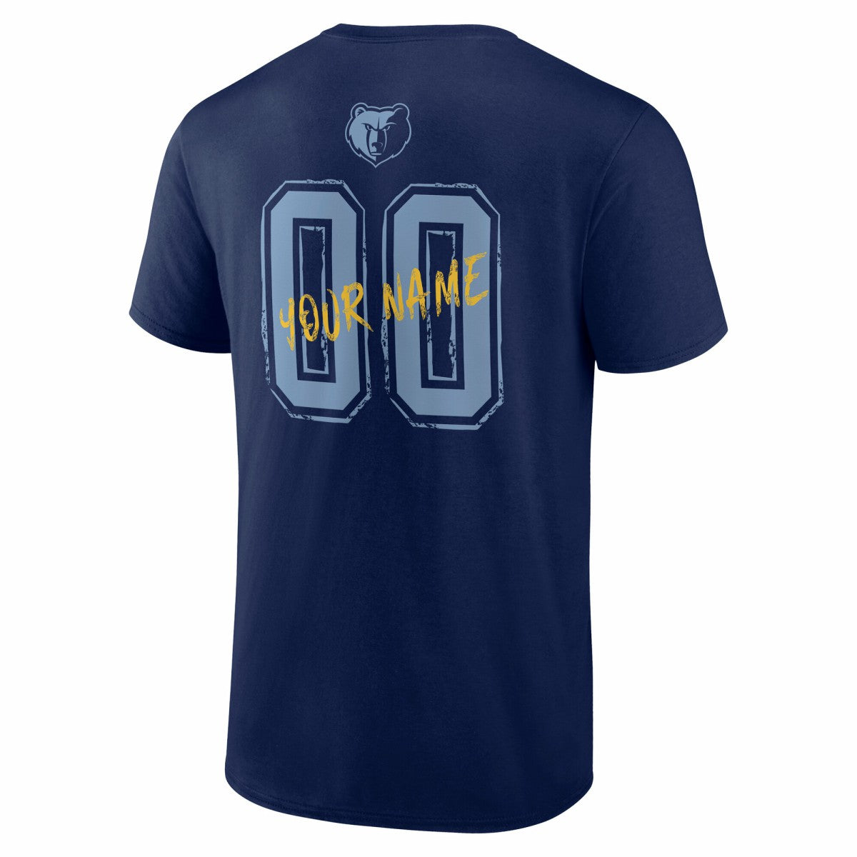 Memphis Grizzlies Hustle Custom T-Shirt - Navy sale