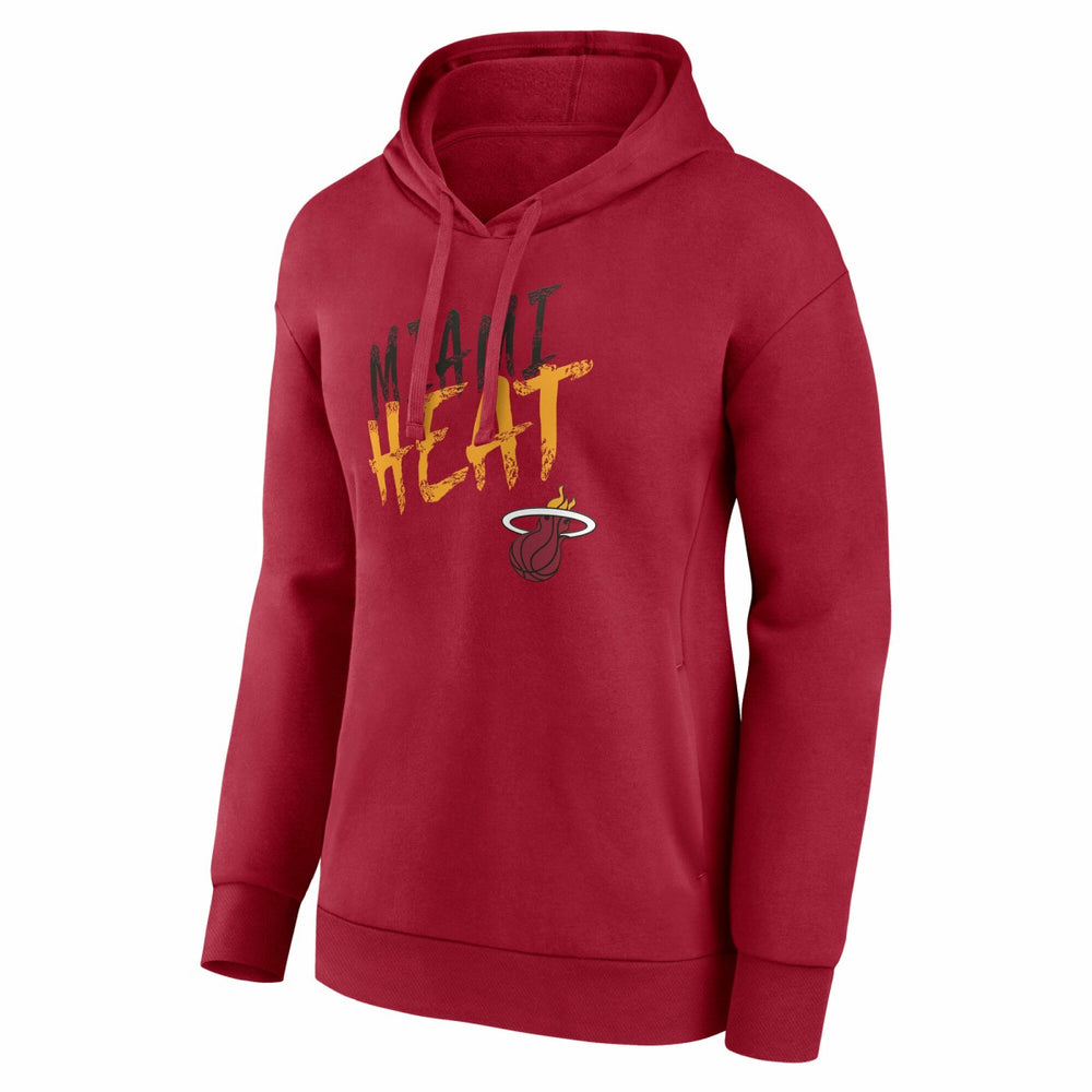 Miami Heat Women's Hustle Custom Pullover Hoodie - Red shop
