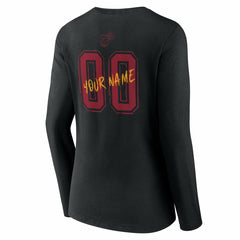 Miami Heat Women's Hustle Custom Long Sleeve V-Neck T-Shirt - Black online