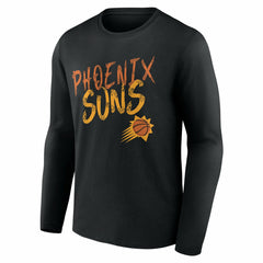 Phoenix Suns Hustle Custom Long Sleeve T-Shirt - Black on sale