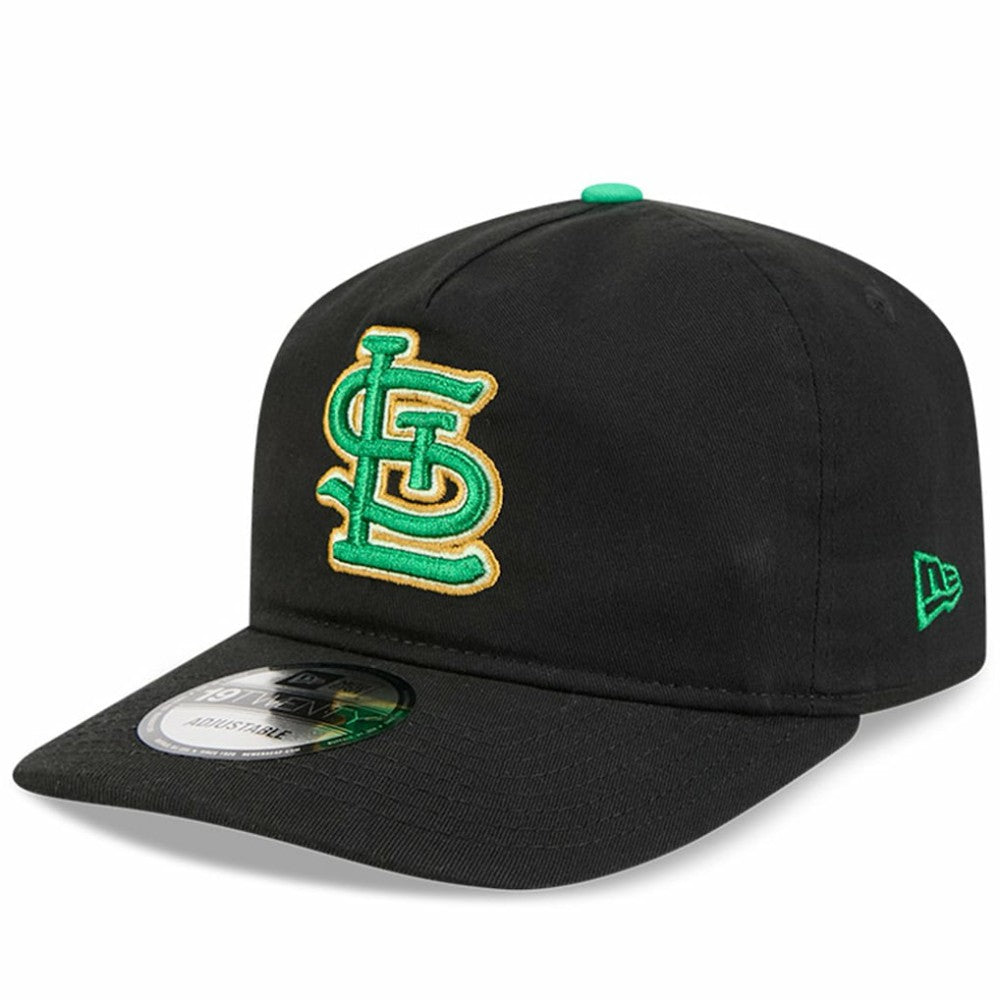 St. Louis Cardinals 2026 St. Patrick's Day 19TWENTY Adjustable Hat - Black | New Era