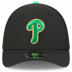 Philadelphia Phillies 2026 St. Patrick's Day 39THIRTY Flex Hat - Black | New Era