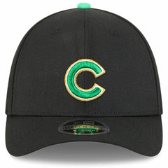 Chicago Cubs 2026 St. Patrick's Day 39THIRTY Flex Hat - Black | New Era