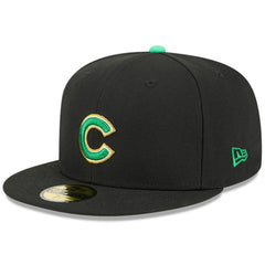 Chicago Cubs 2026 St. Patrick's Day 59FIFTY Fitted Hat - Black | New Era