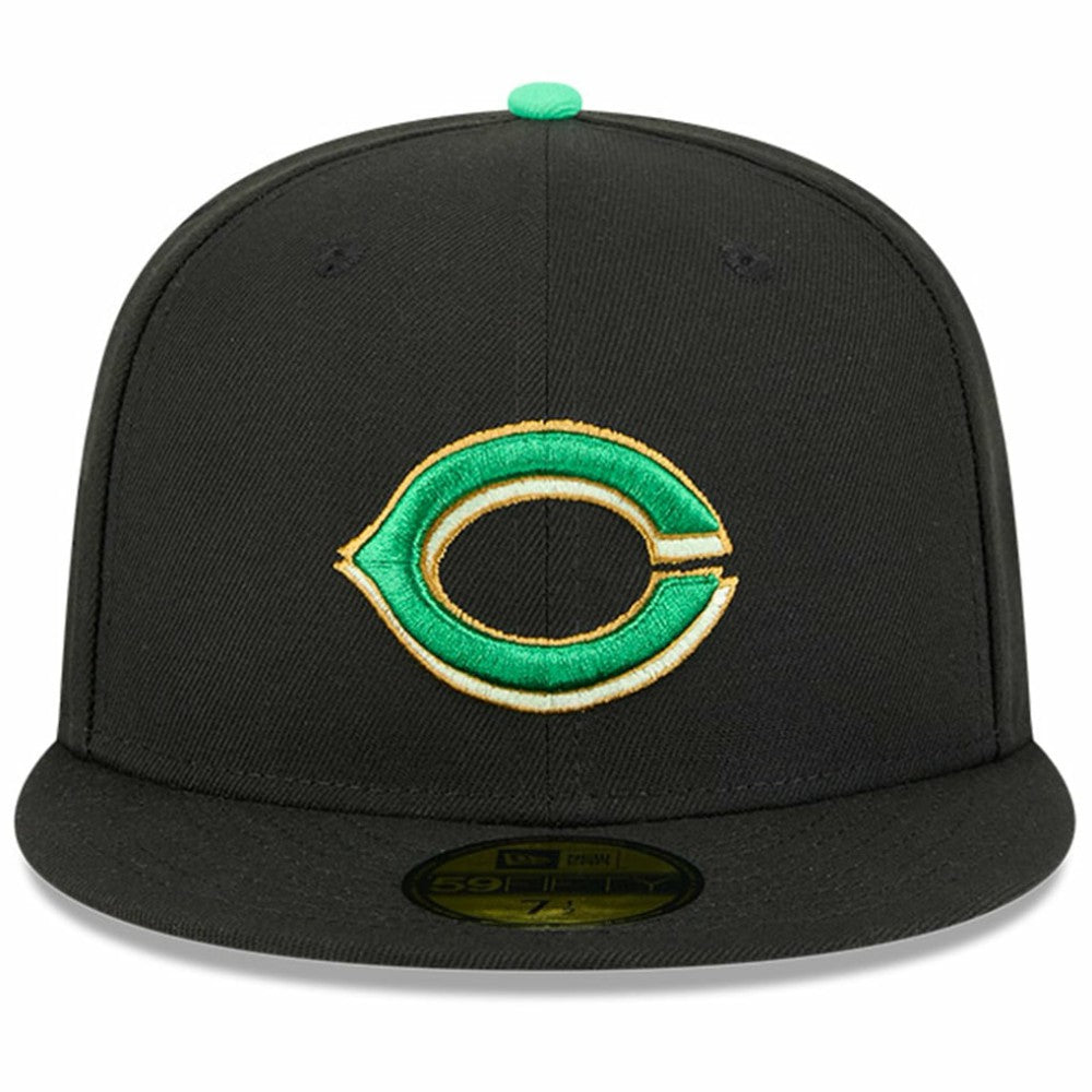 Cincinnati Reds 2026 St. Patrick's Day 59FIFTY Fitted Hat - Black | New Era