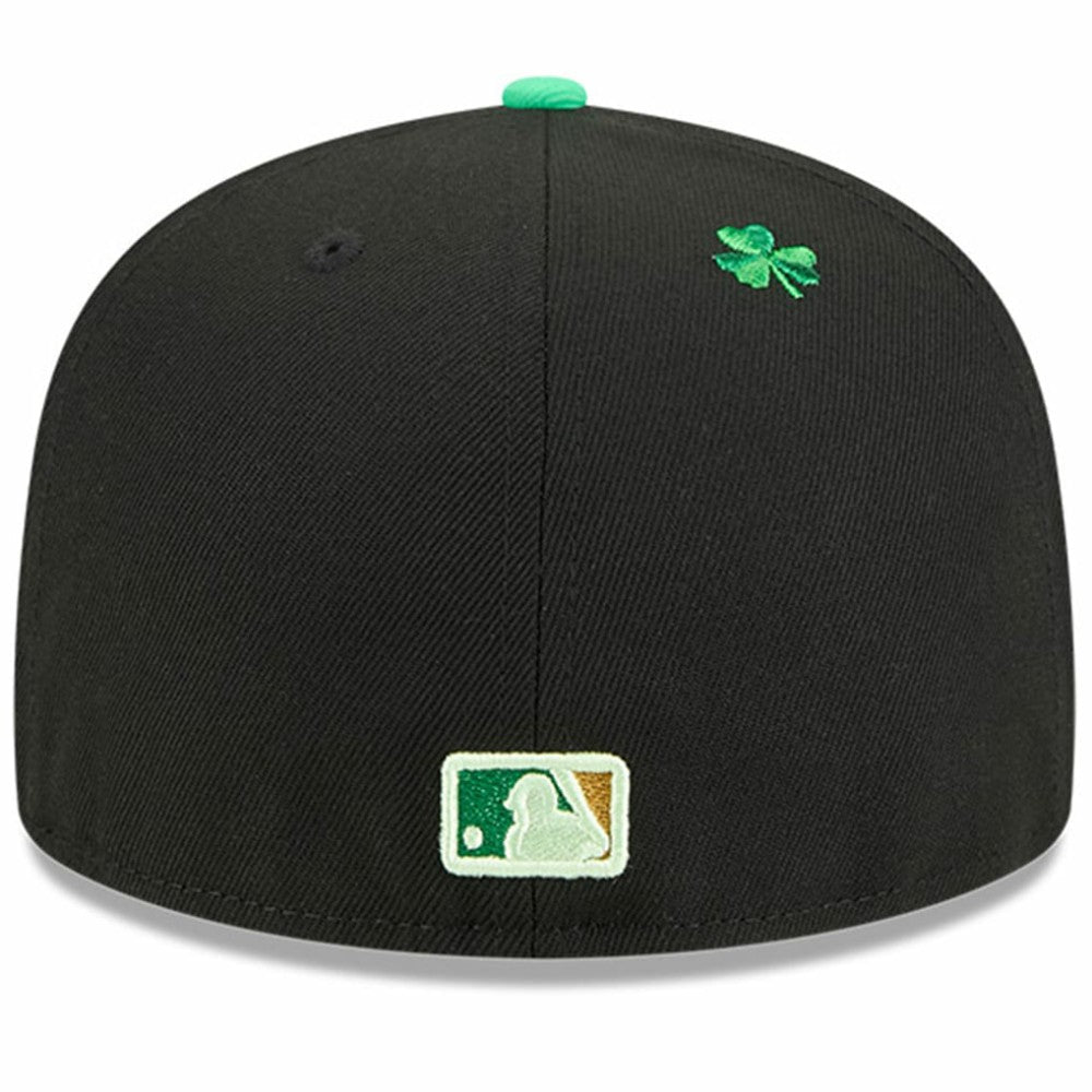 Atlanta Braves 2026 St. Patrick's Day 59FIFTY Fitted Hat - Black | New Era