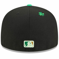 Atlanta Braves 2026 St. Patrick's Day 59FIFTY Fitted Hat - Black | New Era