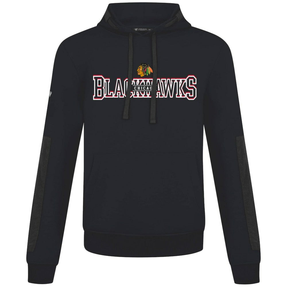 Chicago Blackhawks Levelwear Bombay Journey Pullover Hoodie Black