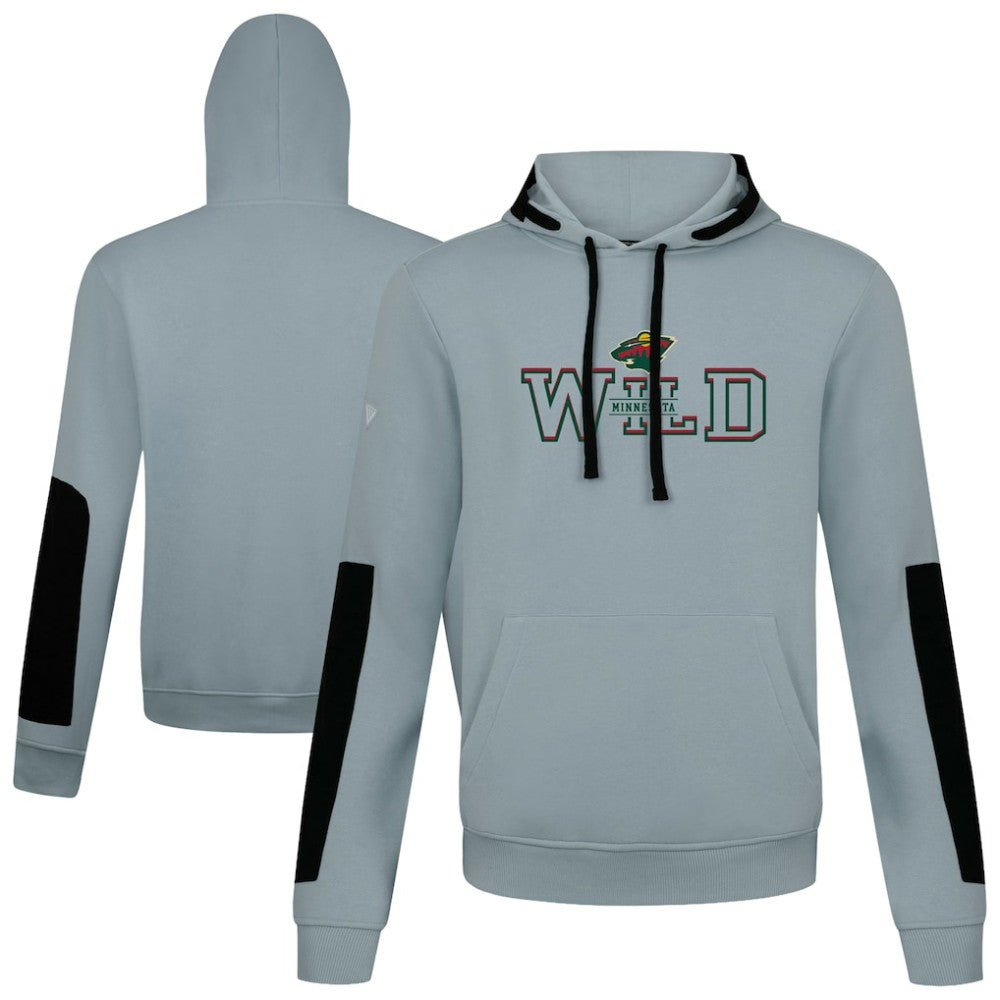 Minnesota Wild Levelwear Bombay Journey Pullover Hoodie Gray