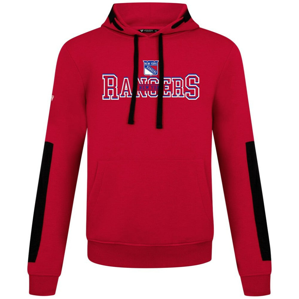 New York Rangers Levelwear Bombay Journey Pullover Hoodie Red