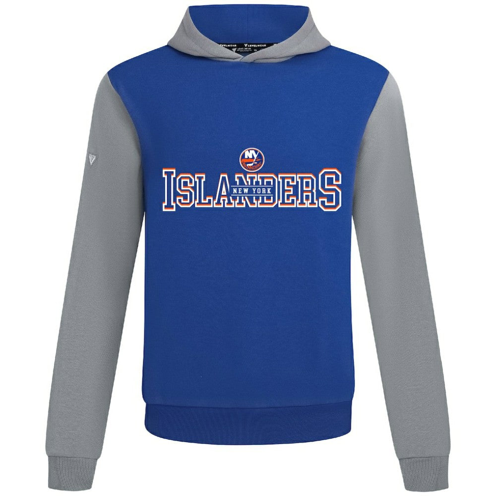 New York Islanders Levelwear Ultimate Journey Pullover Hoodie Royal/Gray