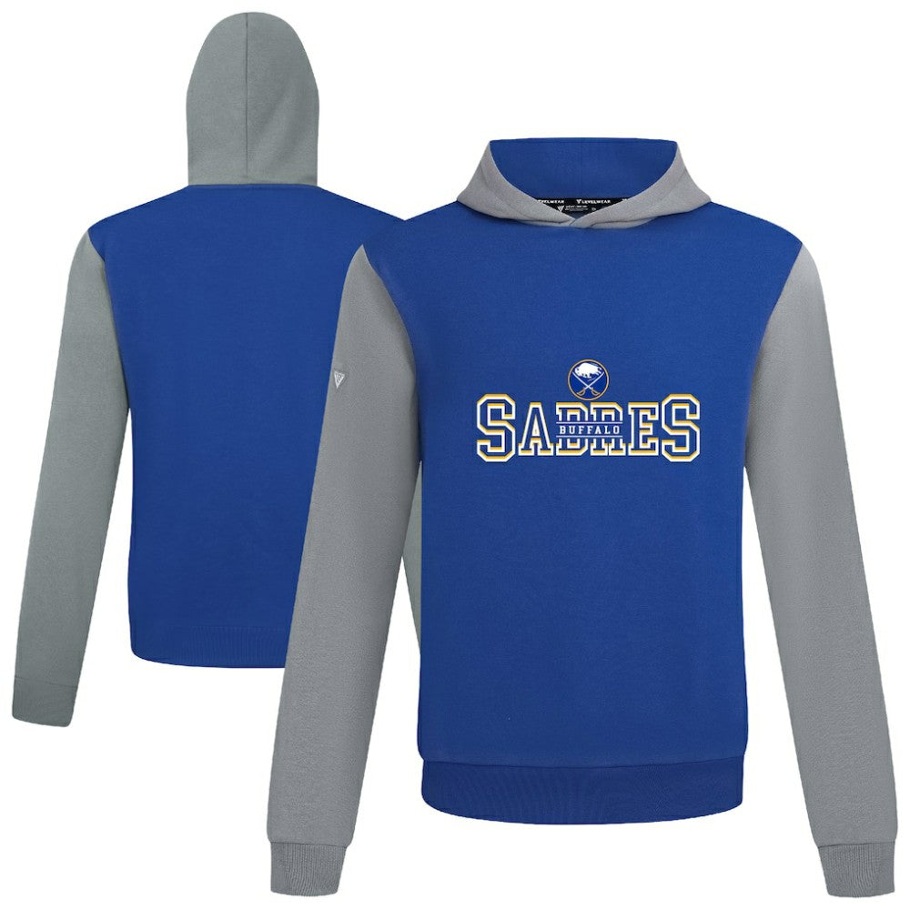 Buffalo Sabres Levelwear Ultimate Journey Pullover Hoodie Royal/Gray