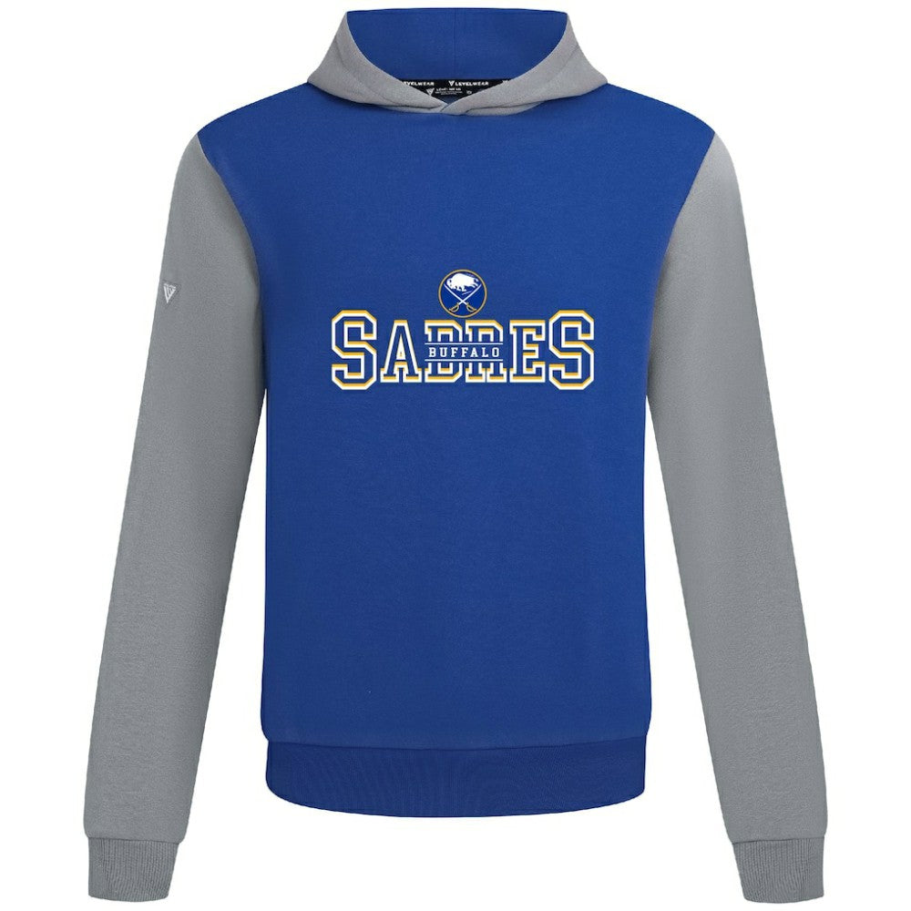 Buffalo Sabres Levelwear Ultimate Journey Pullover Hoodie Royal/Gray