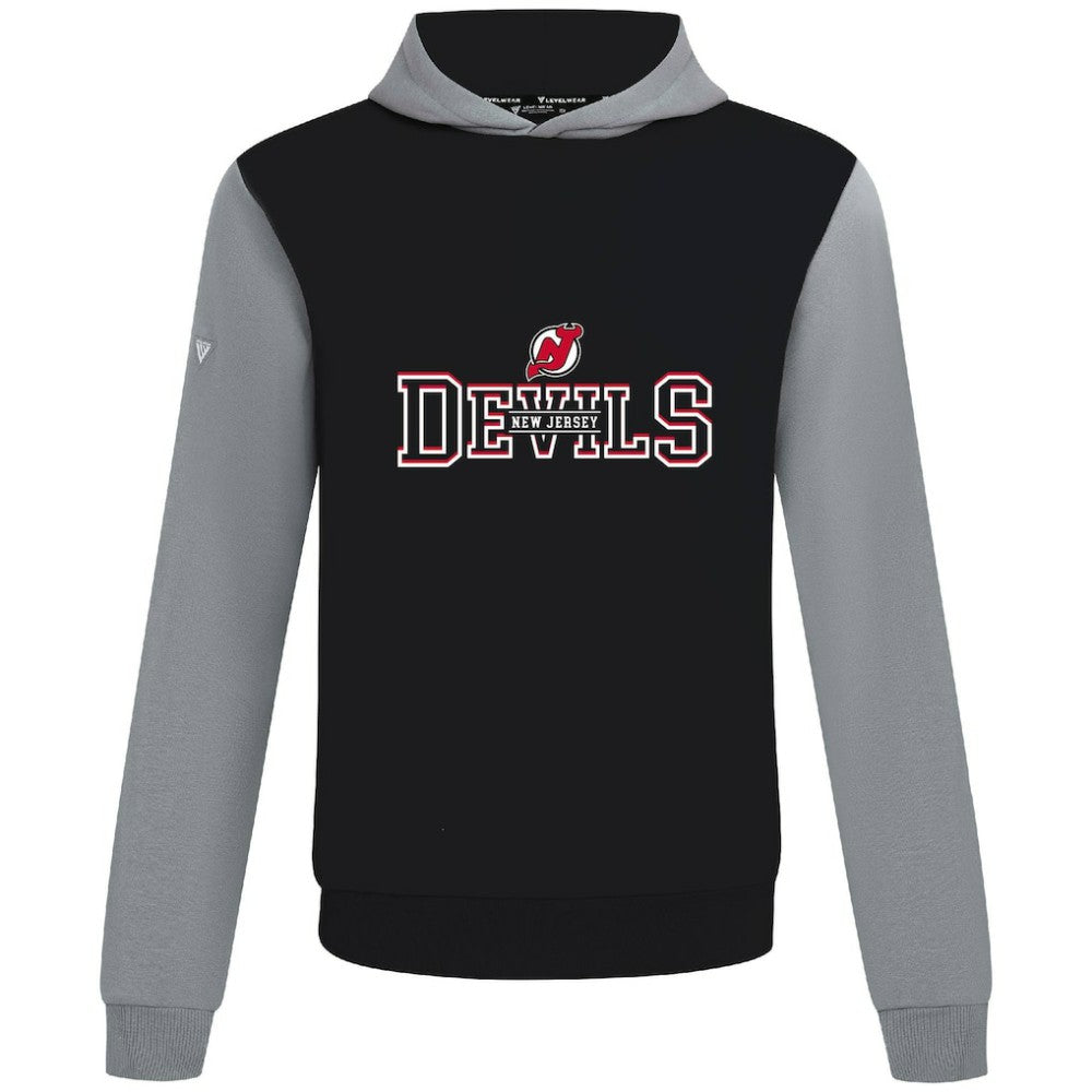 New Jersey Devils Levelwear Ultimate Journey Pullover Hoodie Black/Gray