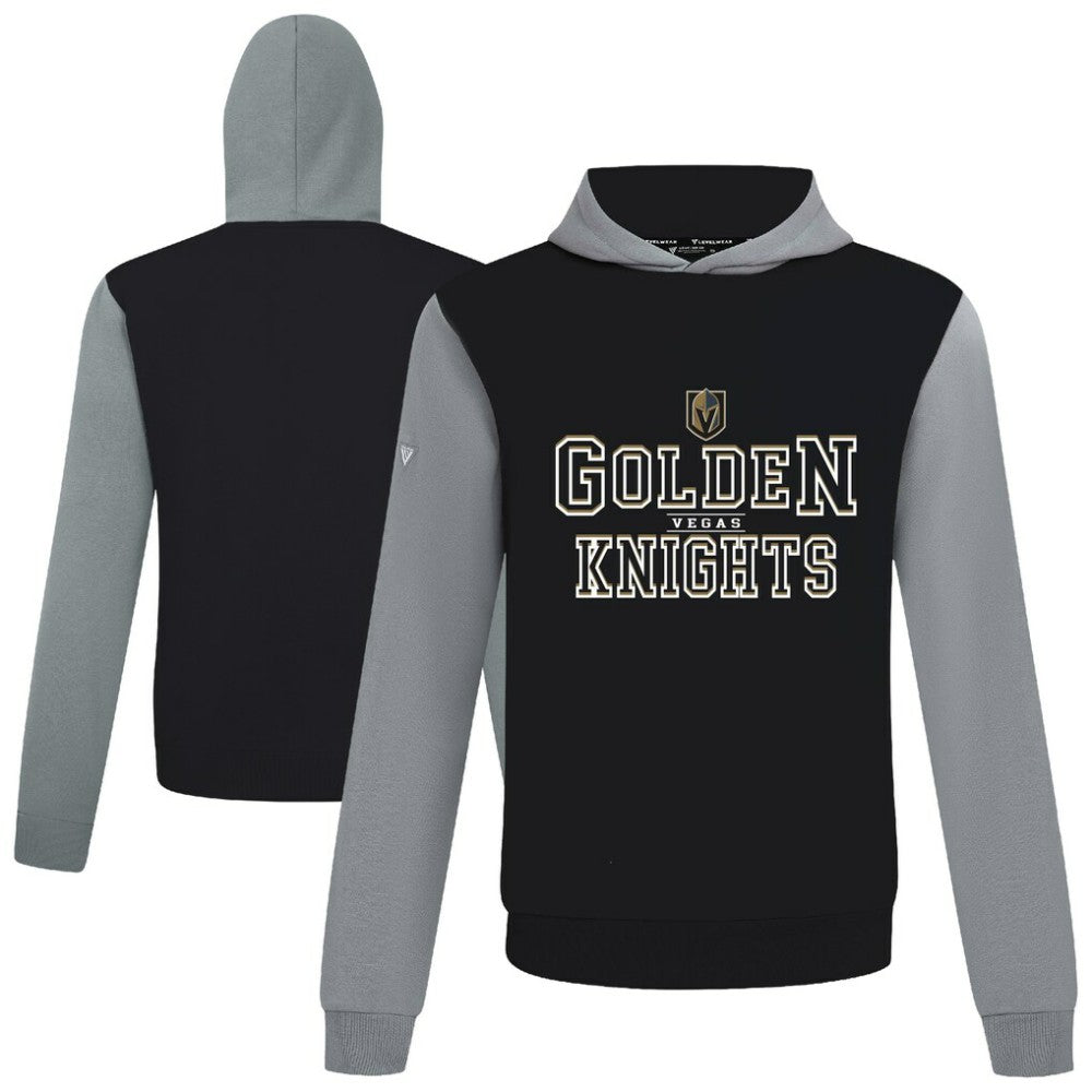 Vegas Golden Knights Levelwear Ultimate Journey Pullover Hoodie Black/Gray