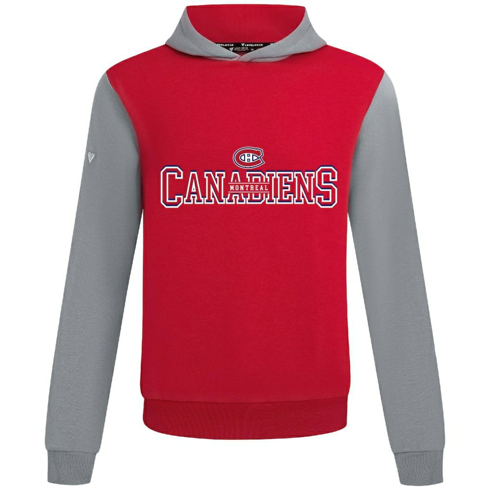 Montreal Canadiens Levelwear Ultimate Journey Pullover Hoodie Red/Gray