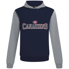 Montreal Canadiens Levelwear Ultimate Journey Pullover Hoodie Navy/Gray