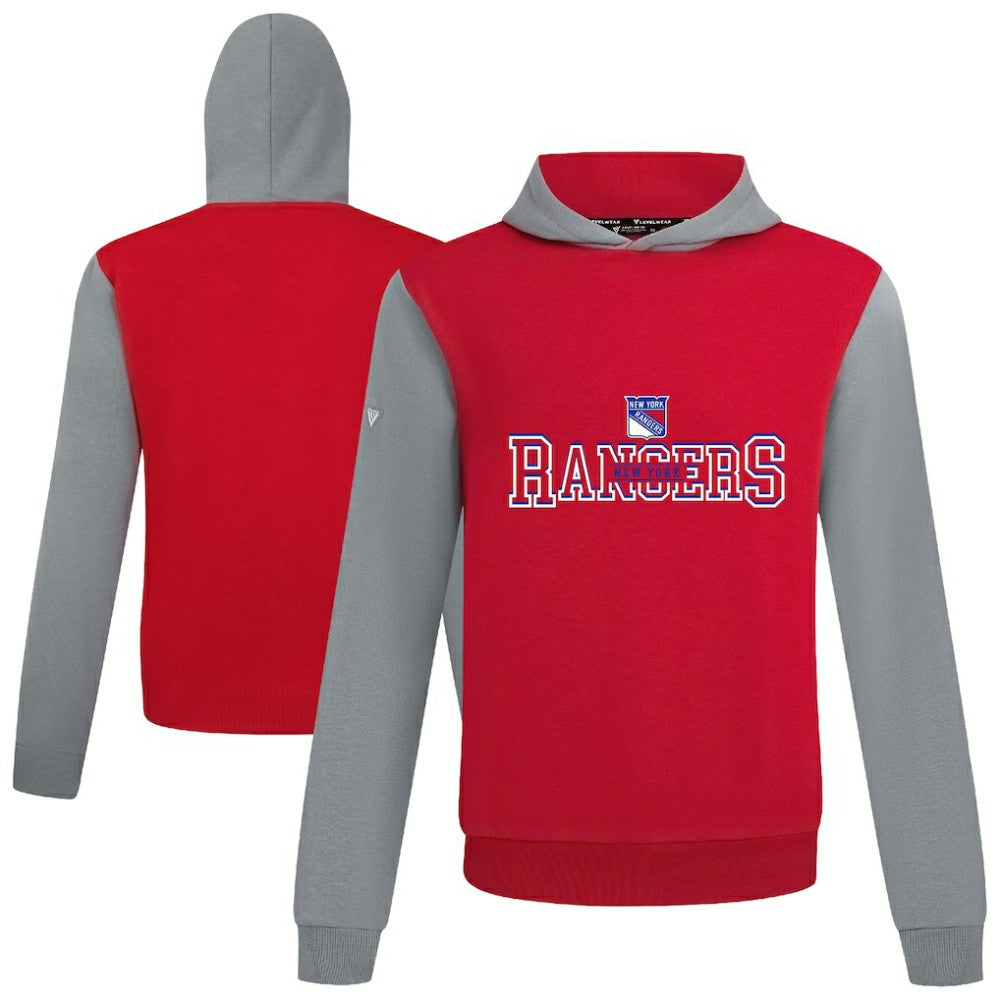 New York Rangers Levelwear Ultimate Journey Pullover Hoodie Red/Gray