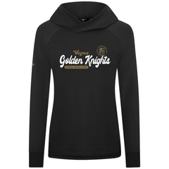 Vegas Golden Knights Levelwear Women's Slender Monument Raglan Pullover Hoodie Black
