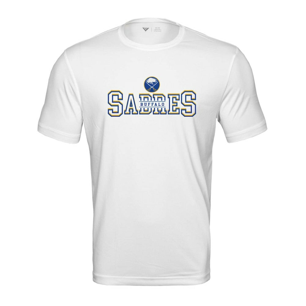 Buffalo Sabres Levelwear Anthem Journey Performance T-Shirt White