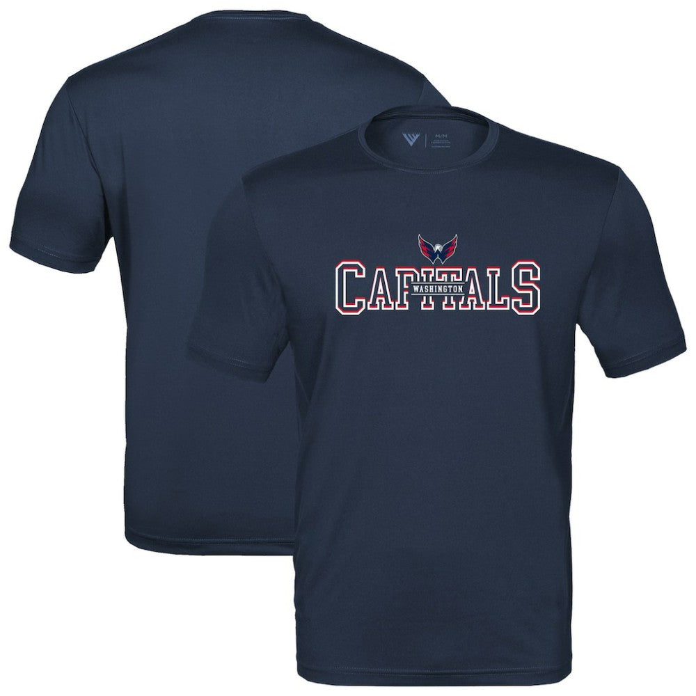 Washington Capitals Levelwear Anthem Journey Performance T-Shirt Navy