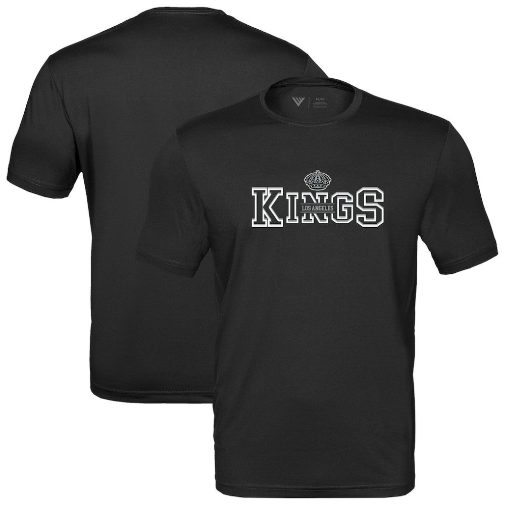 Los Angeles Kings Levelwear Anthem Journey Performance T-Shirt Black