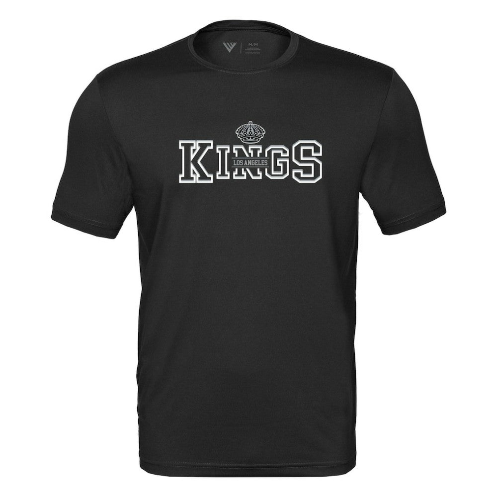 Los Angeles Kings Levelwear Anthem Journey Performance T-Shirt Black