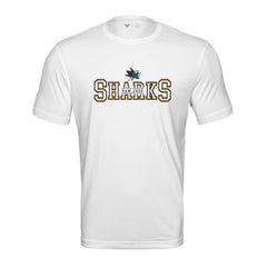 San Jose Sharks Levelwear Anthem Journey Performance T-Shirt White