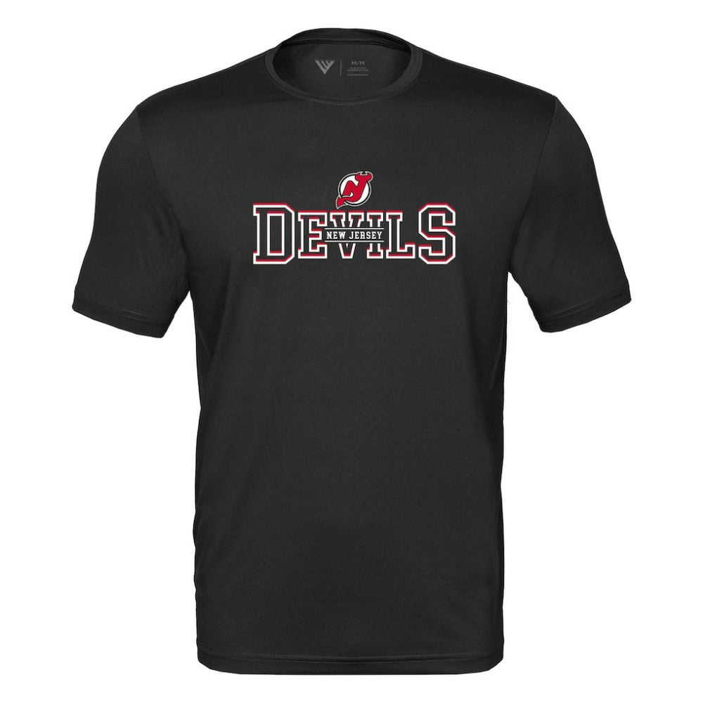 New Jersey Devils Levelwear Anthem Journey Performance T-Shirt Black