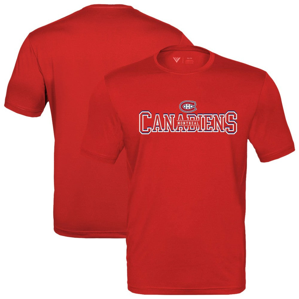 Montreal Canadiens Levelwear Anthem Journey Performance T-Shirt Red
