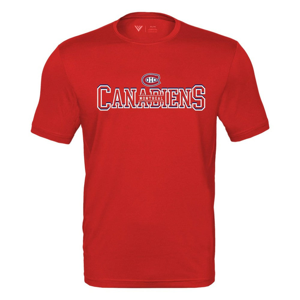 Montreal Canadiens Levelwear Anthem Journey Performance T-Shirt Red